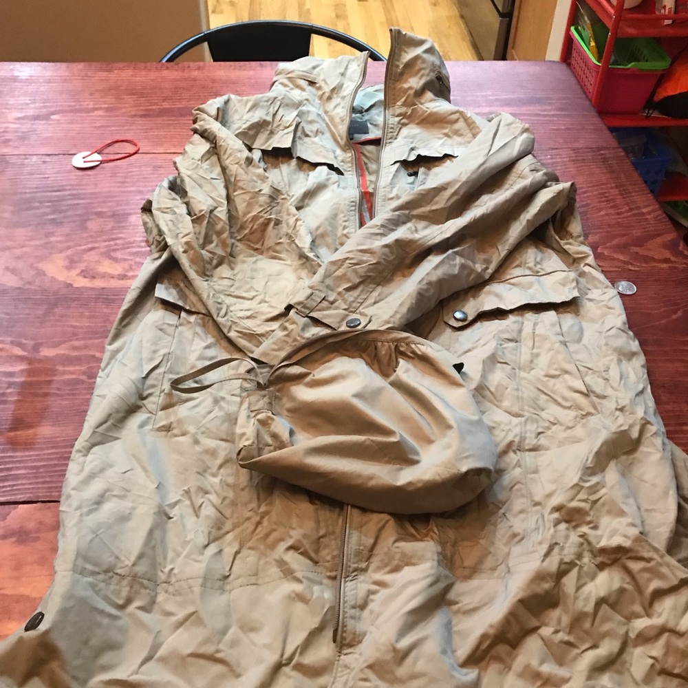 Cole Haan rain coat